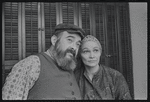 Paul Lipson and Peg Murray in publicity for the stage production Fiddler on the Roof