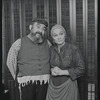 Paul Lipson and Peg Murray in publicity for the stage production Fiddler on the Roof