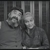 Paul Lipson and Peg Murray in publicity for the stage production Fiddler on the Roof