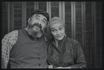 Paul Lipson and Peg Murray in publicity for the stage production Fiddler on the Roof