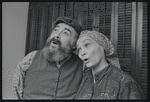 Paul Lipson and Peg Murray in publicity for the stage production Fiddler on the Roof