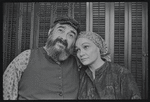 Paul Lipson and Peg Murray in publicity for the stage production Fiddler on the Roof