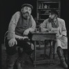 Paul Lipson and Boris Aplon in the stage production Fiddler on the Roof