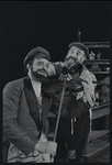 Paul Lipson and unidentified in the stage production Fiddler on the Roof
