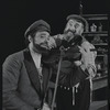 Paul Lipson and unidentified in the stage production Fiddler on the Roof