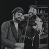 Paul Lipson and unidentified in the stage production Fiddler on the Roof