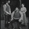Paul Lipson, Bette Midler and unidentified in the stage production Fiddler on the Roof