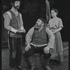 Paul Lipson, Bette Midler and unidentified in the stage production Fiddler on the Roof