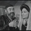 Paul Lipson and Peg Murray in the stage production Fiddler on the Roof