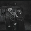 Paul Lipson and unidentified in the stage production Fiddler on the Roof