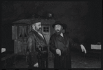 Paul Lipson and unidentified in the stage production Fiddler on the Roof