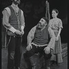 Paul Lipson, Bette Midler and unidentified in the stage production Fiddler on the Roof