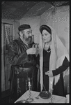 Paul Lipson and Peg Murray in the stage production Fiddler on the Roof