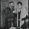 Paul Lipson and Peg Murray in the stage production Fiddler on the Roof