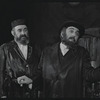 Paul Lipson and unidentified in the stage production Fiddler on the Roof