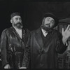 Paul Lipson and unidentified in the stage production Fiddler on the Roof