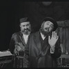 Paul Lipson and unidentified in the stage production Fiddler on the Roof