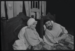 Peg Murray and Paul Lipson in the stage production Fiddler on the Roof