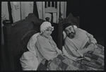 Peg Murray and Paul Lipson in the stage production Fiddler on the Roof