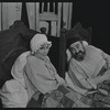 Peg Murray and Paul Lipson in the stage production Fiddler on the Roof