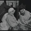 Peg Murray and Paul Lipson in the stage production Fiddler on the Roof