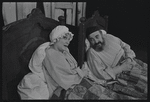 Peg Murray and Paul Lipson in the stage production Fiddler on the Roof