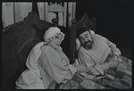 Peg Murray and Paul Lipson in the stage production Fiddler on the Roof