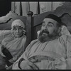Peg Murray and Paul Lipson in the stage production Fiddler on the Roof