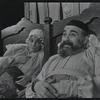 Peg Murray and Paul Lipson in the stage production Fiddler on the Roof