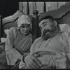 Peg Murray and Paul Lipson in the stage production Fiddler on the Roof