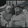 Peg Murray and Paul Lipson in the stage production Fiddler on the Roof