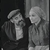 Paul Lipson and Peg Murray in the stage production Fiddler on the Roof