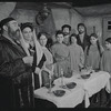 Paul Lipson, Peg Murray, Bette Midler and ensemble in the stage production Fiddler on the Roof