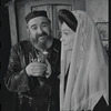 Paul Lipson and Peg Murray in the stage production Fiddler on the Roof