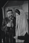 Paul Lipson and Peg Murray in the stage production Fiddler on the Roof