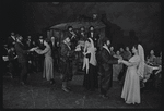 Paul Lipson, Peg Murray, Bette Midler and ensemble in the stage production Fiddler on the Roof