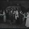Paul Lipson, Peg Murray, Bette Midler and ensemble in the stage production Fiddler on the Roof