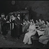 Paul Lipson, Peg Murray, Bette Midler and ensemble in the stage production Fiddler on the Roof
