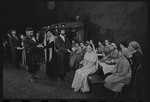 Paul Lipson, Peg Murray, Bette Midler and ensemble in the stage production Fiddler on the Roof