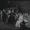 Paul Lipson, Peg Murray, Bette Midler and ensemble in the stage production Fiddler on the Roof
