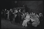 Paul Lipson, Peg Murray, Bette Midler and ensemble in the stage production Fiddler on the Roof