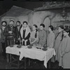 Paul Lipson, Peg Murray, Bette Midler and ensemble in the stage production Fiddler on the Roof