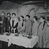 Paul Lipson, Peg Murray, Bette Midler and ensemble in the stage production Fiddler on the Roof