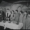 Paul Lipson, Peg Murray, Bette Midler and ensemble in the stage production Fiddler on the Roof