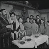 Paul Lipson, Peg Murray, Bette Midler and ensemble in the stage production Fiddler on the Roof