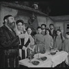 Paul Lipson, Peg Murray, Bette Midler and ensemble in the stage production Fiddler on the Roof