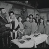 Paul Lipson, Peg Murray, Bette Midler and ensemble in the stage production Fiddler on the Roof