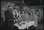 Paul Lipson, Peg Murray, Bette Midler and ensemble in the stage production Fiddler on the Roof