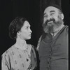 Mimi Turque and Paul Lipson in the stage production Fiddler on the Roof