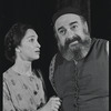 Mimi Turque and Paul Lipson in the stage production Fiddler on the Roof